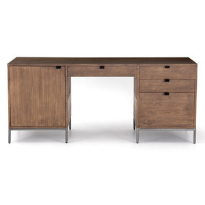 Trey Executive Desk-Auburn Poplar
