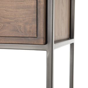 TREY MODULAR WALL DESK - AUBURN POPLAR