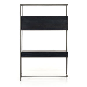 TREY MODULAR WALL DESK - BLACK WASH POPLAR