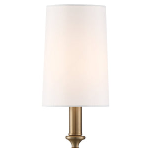 Libby Langdon for Crystorama Sylvan 1 Light Vibrant Gold Sconce