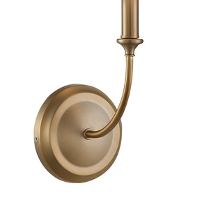 Libby Langdon for Crystorama Sylvan 1 Light Vibrant Gold Sconce