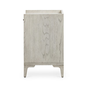 Viggo Nightstand-Vintage White Oak