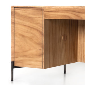 Lunas Executive Desk-Gold Guanacaste