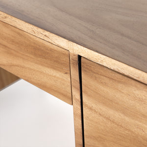 Lunas Executive Desk-Gold Guanacaste