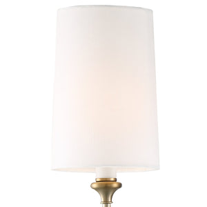 Libby Langdon for Crystorama Sylvan 2 Light Vibrant Gold Sconce