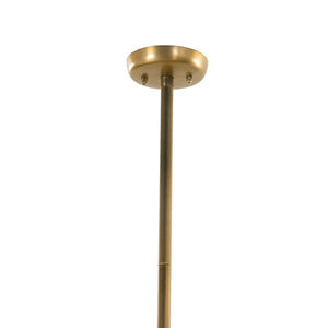 Harpo Pendant-Antique Brass Iron