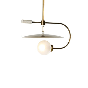 Harpo Pendant-Antique Brass Iron