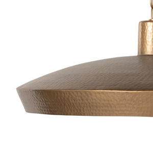 Eldon Pendant-Hammered Antique Brass