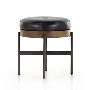 Edwyn Small Ottoman-Sonoma Black