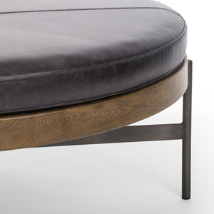 Edwyn Large Ottoman-Sonoma Black