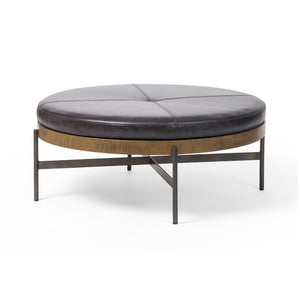 Edwyn Large Ottoman-Sonoma Black