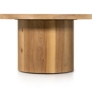 Hudson Round Dining Table-Natural Yukas