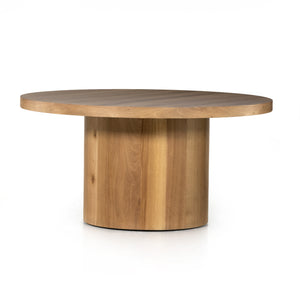 Hudson Round Dining Table-Natural Yukas