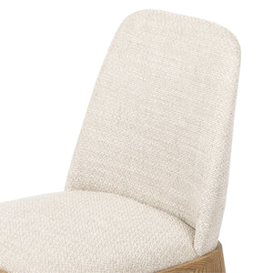 BRYCE ARMLESS DINING CHAIR-GIBSON WHEAT