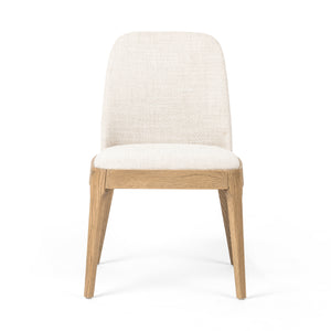 BRYCE ARMLESS DINING CHAIR-GIBSON WHEAT