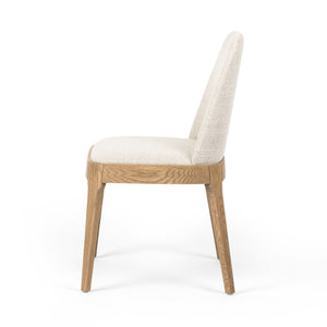 BRYCE ARMLESS DINING CHAIR-GIBSON WHEAT