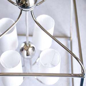 Libby Langdon for Crystorama Sylvan 4 Light Polished Nickel Chandelier