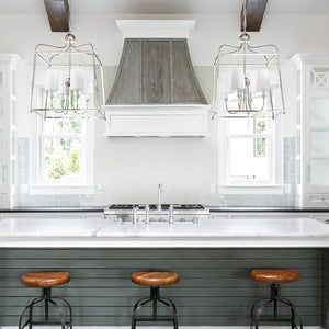 Libby Langdon for Crystorama Sylvan 4 Light Polished Nickel Chandelier