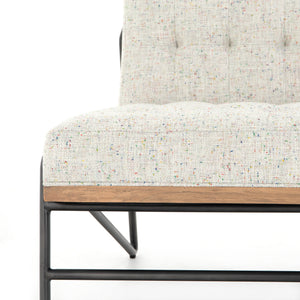 ROMY CHAIR-NEUTRAL FLECK