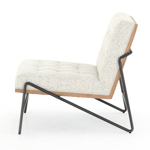 ROMY CHAIR-NEUTRAL FLECK