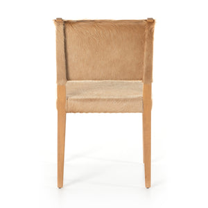 Caswell - Villa Dining Chair-Light Hair On Hide