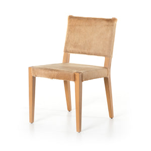 Caswell - Villa Dining Chair-Light Hair On Hide