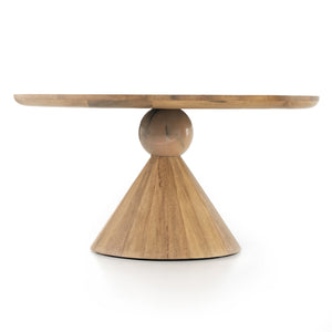 Bibianna Dining Table-Smoked Honey