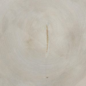 Petros Outdoor End Table-Ivory Teak