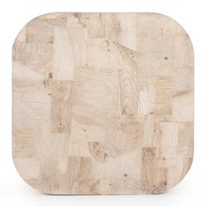 Blanco Coffee Table-Bleached Burl