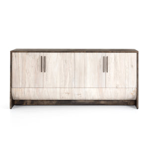 LOROS SIDEBOARD-BLEACHED SPALTED OAK