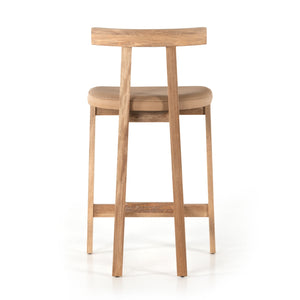 TEX STOOL-NATURAL ROSA MORADA-COUNTER