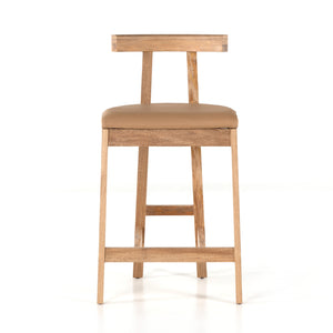 TEX STOOL-NATURAL ROSA MORADA-COUNTER