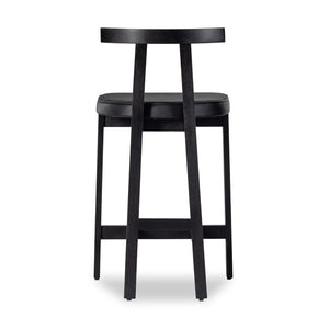 Tex Stool-Black Rosa Morada Counter Stool