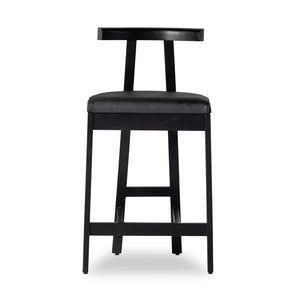 Tex Stool-Black Rosa Morada Counter Stool