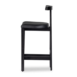 Tex Stool-Black Rosa Morada Counter Stool