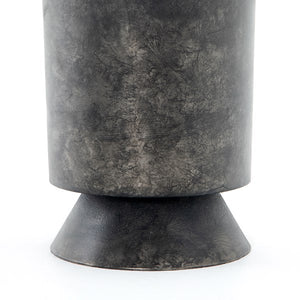 Antonella End Table-Raw Black