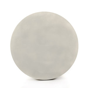 Antonella End Table-Textured Matte White