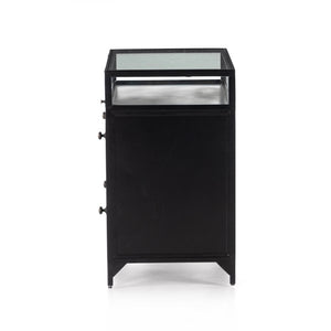 Shadow Box Nightstand-Black