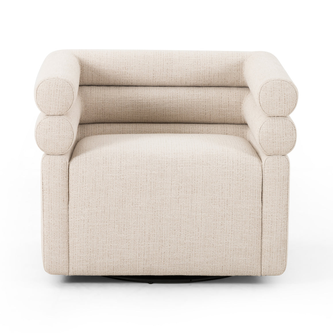 EVIE SWIVEL CHAIR-HAMPTON CREAM