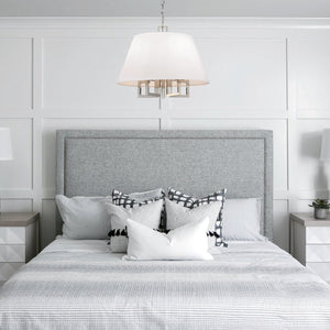 Libby Langdon for Crystorama Westwood 5 Light Polished Nickel Mini Chandelier