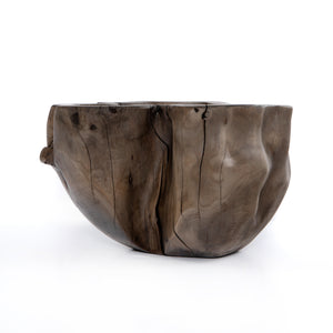 LIVE EDGE BOWL-OCHRE