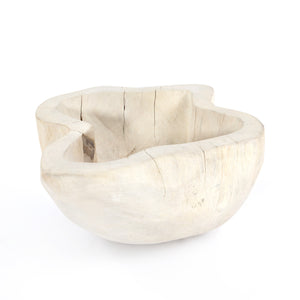 LIVE EDGE BOWL-IVORY