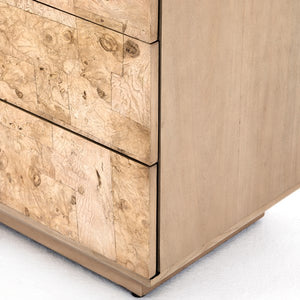 Journey 6 Drawer Dresser-Bleached Burl