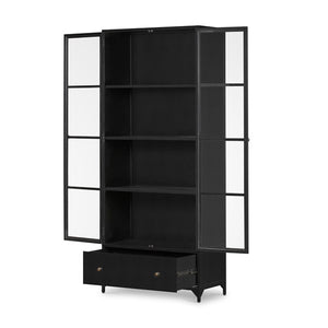 Shadow Box Cabinet-Black