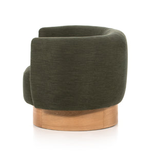 Oslo - Calista Swivel Chair-Atlantis Moss
