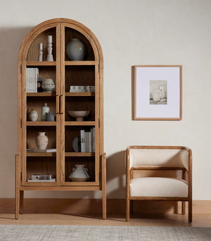 HITCHENS CABINET-WORN BLACK