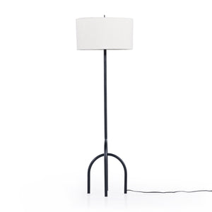 Arc Floor Lamp-Matte Black