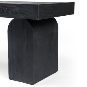Wells - Keane Desk-Black Elm