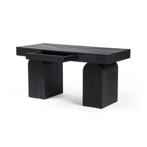 Wells - Keane Desk-Black Elm