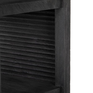 Maya - Lorne Bookshelf-Dark Reeded Totem